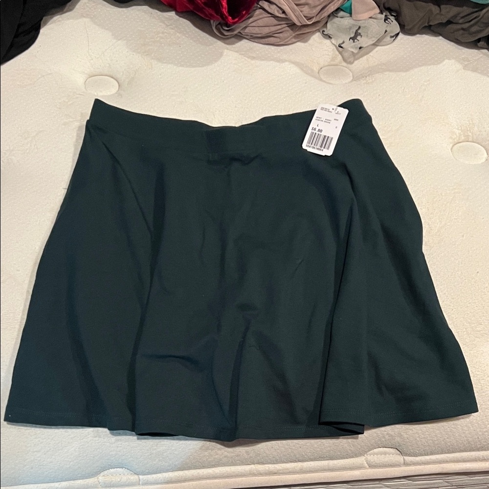 Forever 21 Skirt-Dark Green